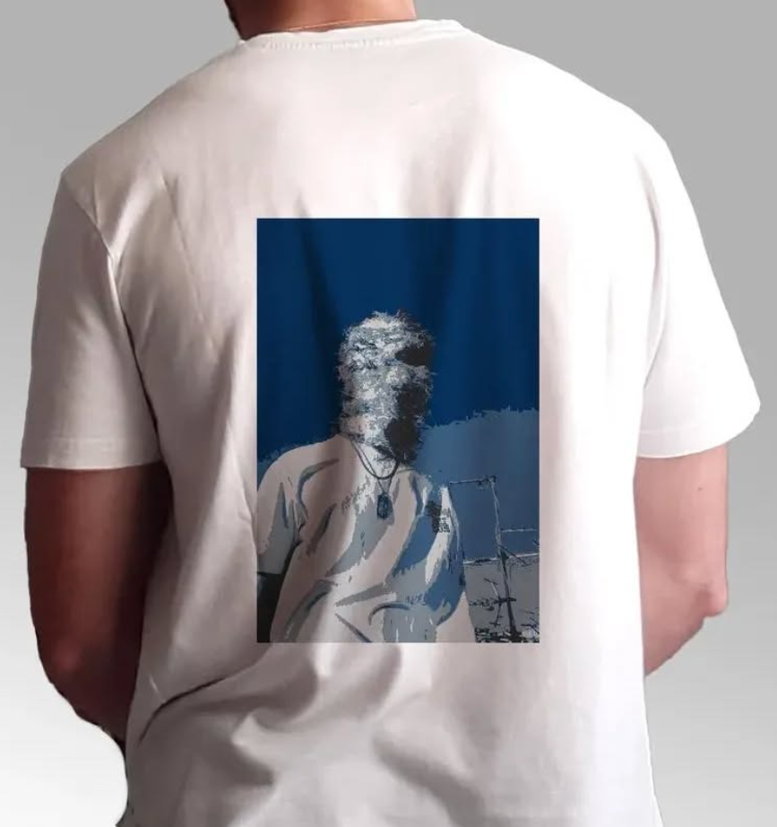 blue man