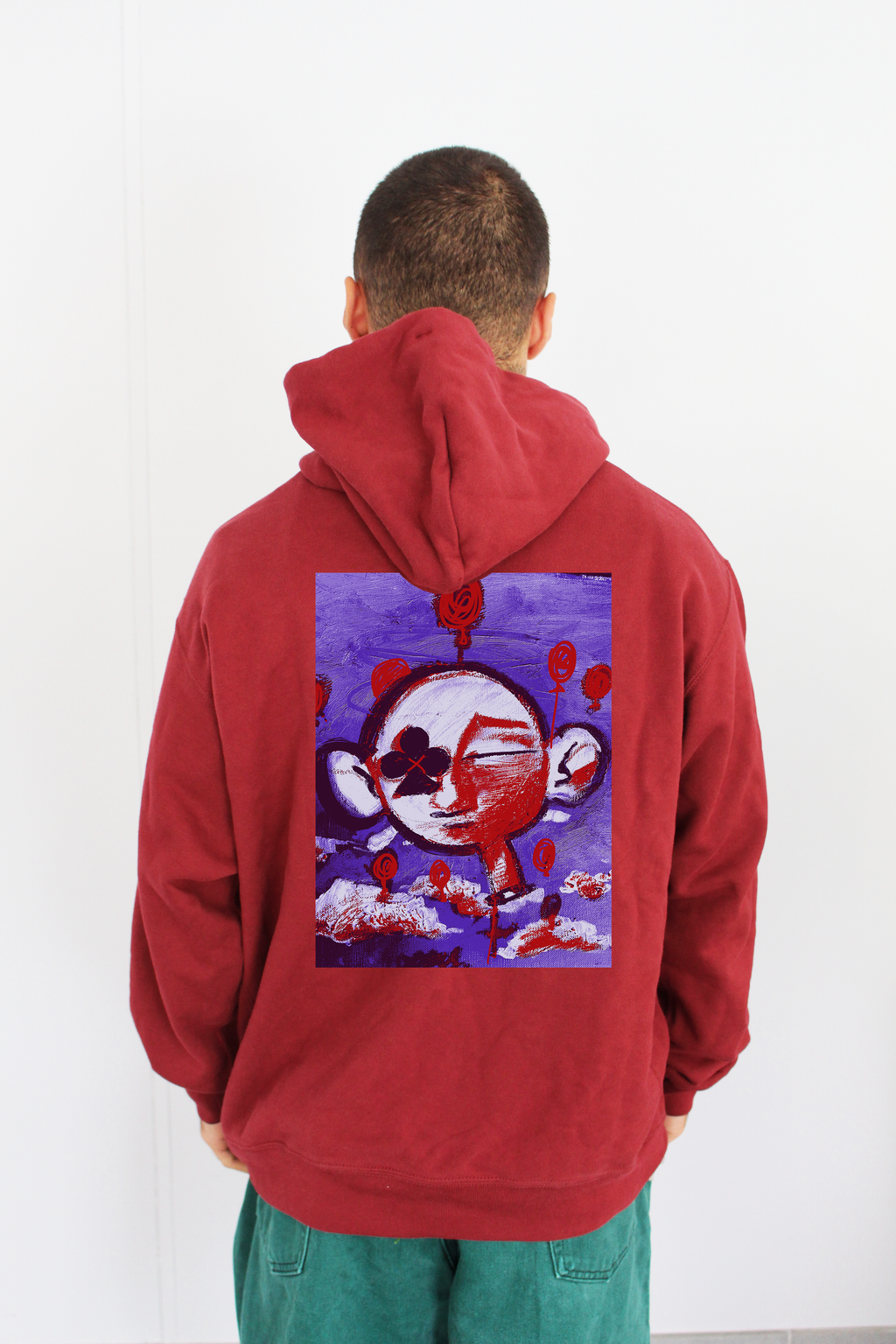 sweat head in the clouds