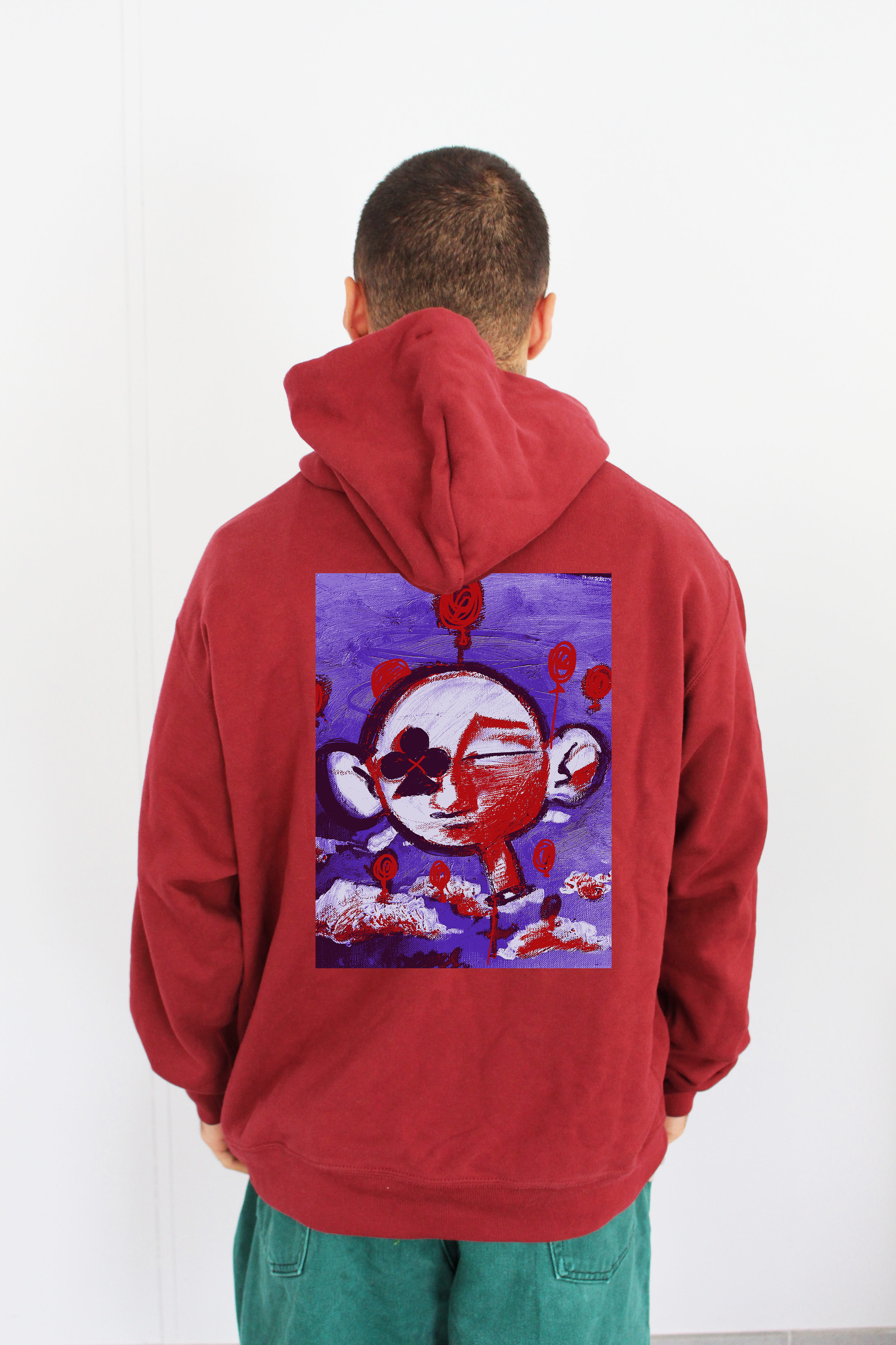 sweat head in the clouds